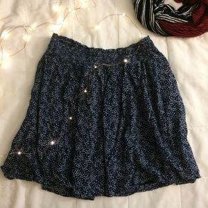 Starry Constellation Gathered Skirt